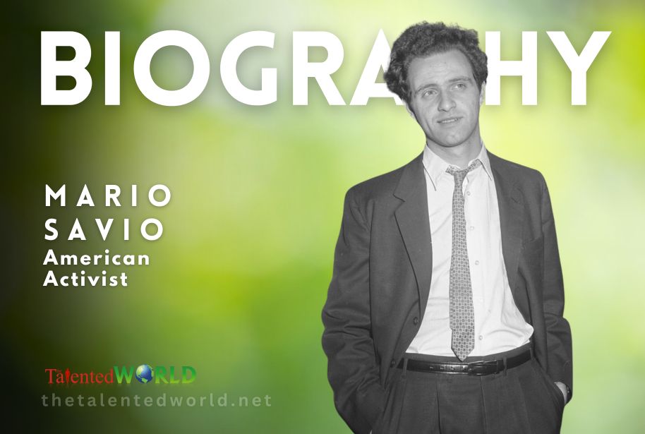 Mario Savio biography
