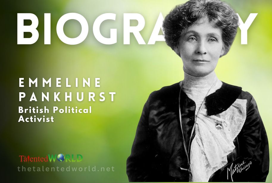 Emmeline Pankhurst biography