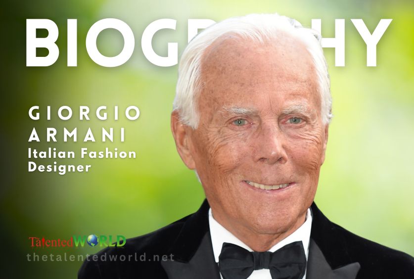 Giorgio ArmanI Biography