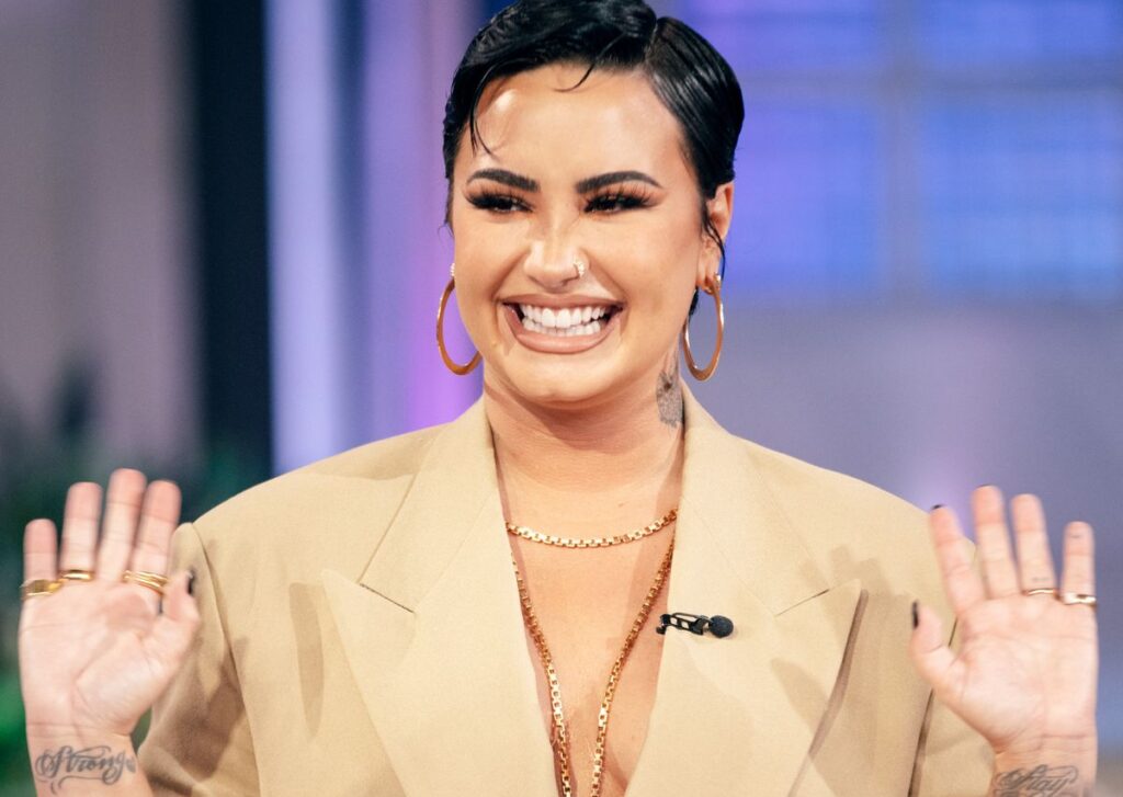 Demi Lovato, the talented and resilient American singer