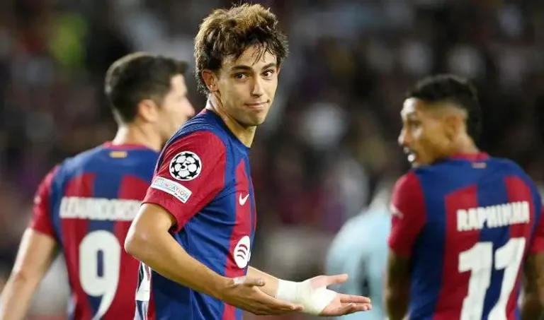Barcelona’s Dominant Victory: Joao Felix Scores Twice in 5-0 Thrashing of Royal Antwerp