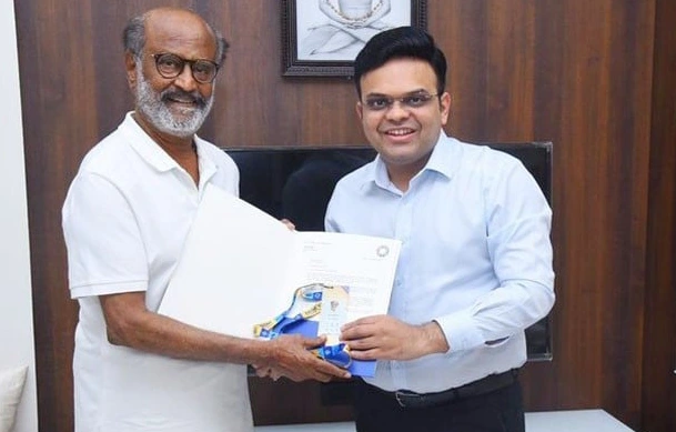 Rajinikanth's Golden Ticket_ A Grand Entry to the World Cup 2023
