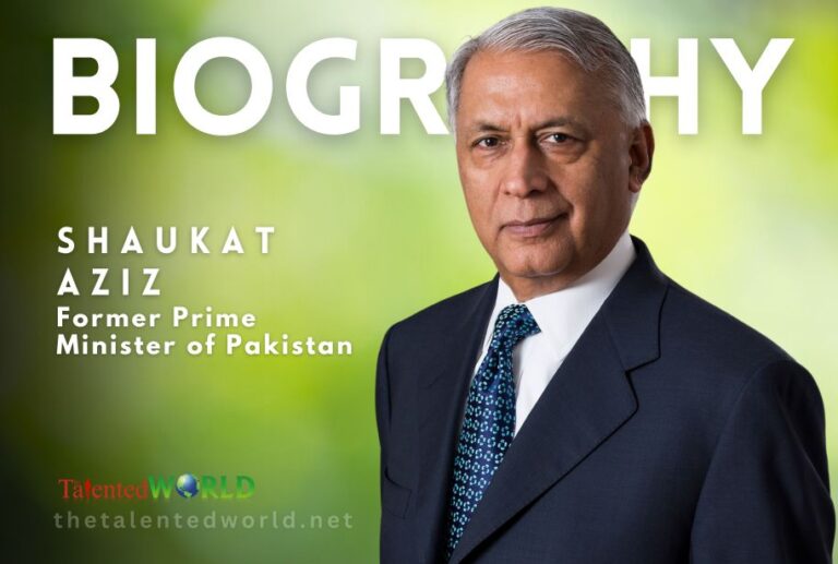 Shaukat Aziz Biography, Age, Family, Career & Awards | Pakistani Former ...