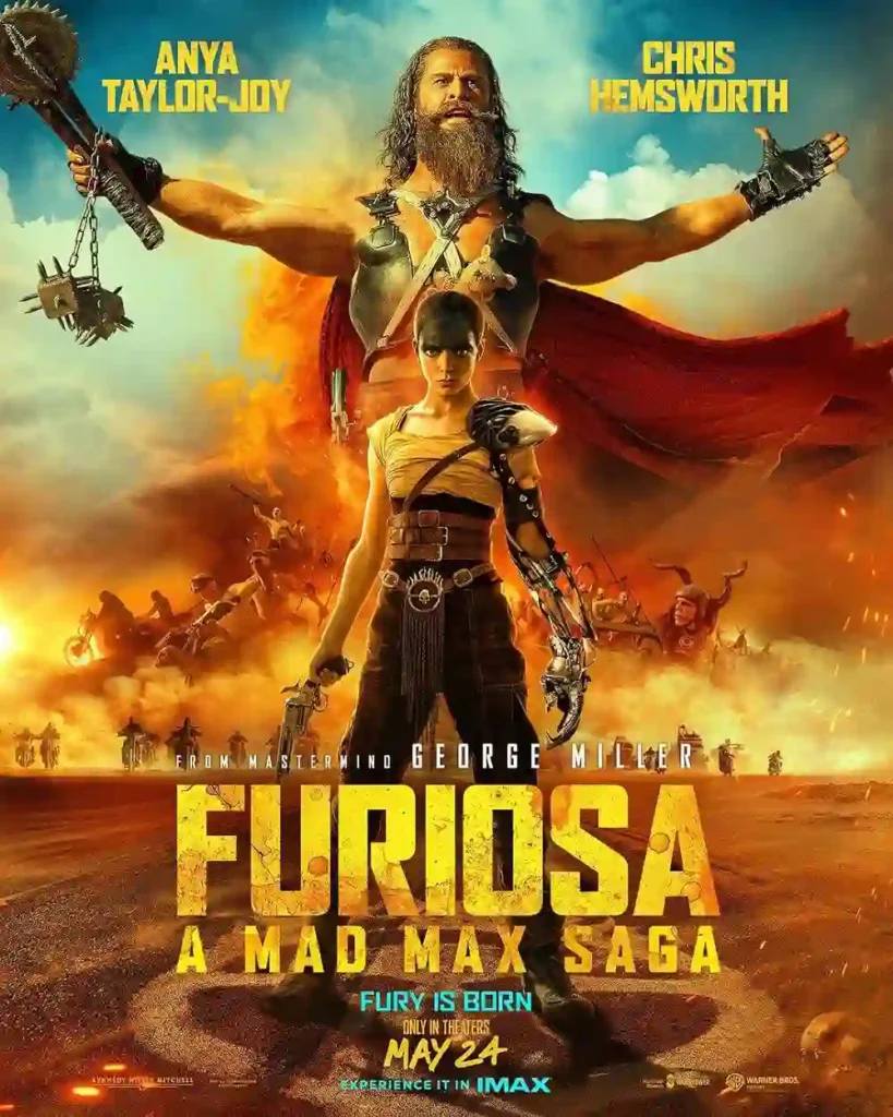 Furiosa: A Mad Max Saga (2024)  Movie Download, PLOT, Cast, Reviews, Release Date, Trailer